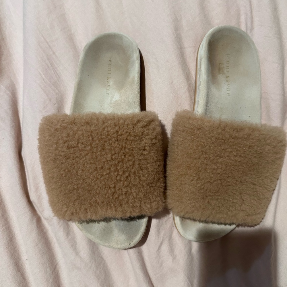 Jenni Kayne Shearling Slides - Picture 6 of 8
